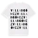 Villangómez ordlek t-shirt