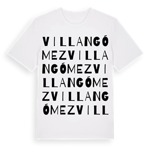 Villangómez ordlek t-shirt – ekologisk bomull t-shirt från Pinshirt