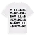 Villanueva de Argaño ordlek t-shirt