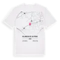 Villanueva de las Peras karta t-shirt