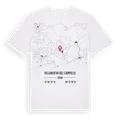 Villanueva del Campillo karta t-shirt