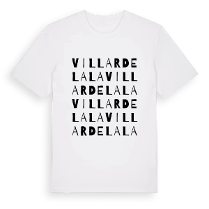 Villar del Ala ordlek t-shirt – ekologisk bomull t-shirt från Pinshirt