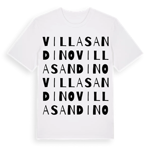 Villasandino ordlek t-shirt – ekologisk bomull t-shirt från Pinshirt