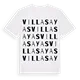 Villasayas ordlek t-shirt