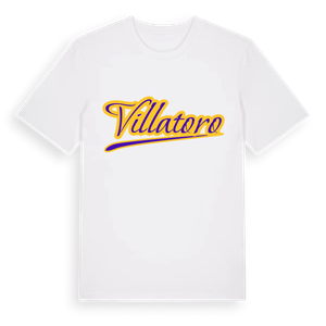 Villatoro baseball t-shirt – ekologisk bomull t-shirt från Pinshirt