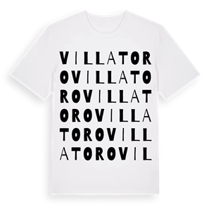 Villatoro ordlek t-shirt – ekologisk bomull t-shirt från Pinshirt
