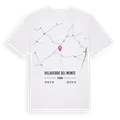 Villaverde del Monte karta t-shirt