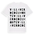 Villaverde del Monte ordlek t-shirt