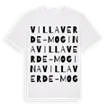 Villaverde-Mogina ordlek t-shirt