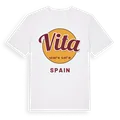 Vita cirkel t-shirt