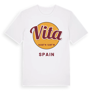 Vita cirkel t-shirt – ekologisk bomull t-shirt från Pinshirt
