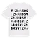 Vizmanos ordlek t-shirt