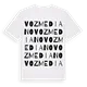 Vozmediano ordlek t-shirt