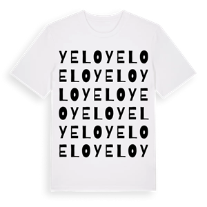Yelo ordlek t-shirt – ekologisk bomull t-shirt från Pinshirt