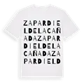 Zapardiel de la Cañada ordlek t-shirt