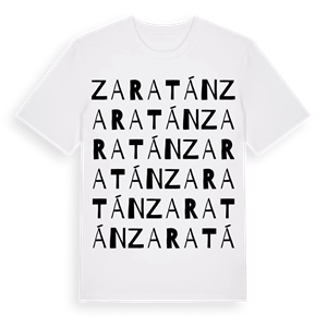 Zaratán ordlek t-shirt – ekologisk bomull t-shirt från Pinshirt