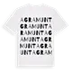 Agramunt ordlek t-shirt