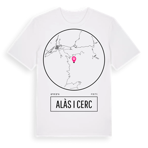 Alàs i Cerc t-shirt – ekologisk bomull t-shirt från Pinshirt