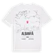Albanyà karta t-shirt