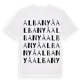 Albanyà ordlek t-shirt