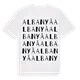 Albanyà ordlek t-shirt