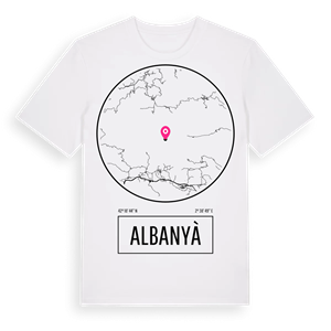 Albanyà t-shirt – ekologisk bomull t-shirt från Pinshirt