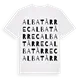 Albatàrrec ordlek t-shirt
