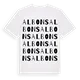 Albons ordlek t-shirt