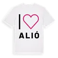 Jag älskar Alió t-shirt stort tryck
