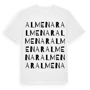 Almenar ordlek t-shirt – ekologisk bomull t-shirt från Pinshirt