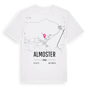 Almoster karta t-shirt – ekologisk bomull t-shirt från Pinshirt