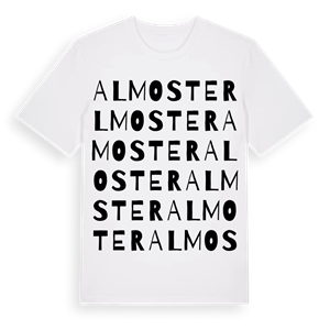 Almoster ordlek t-shirt – ekologisk bomull t-shirt från Pinshirt