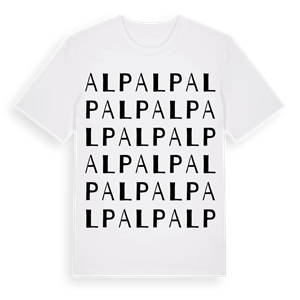 Alp ordlek t-shirt – ekologisk bomull t-shirt från Pinshirt