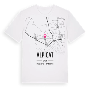 Alpicat karta t-shirt – ekologisk bomull t-shirt från Pinshirt