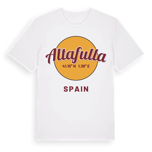 Altafulla cirkel t-shirt – ekologisk bomull t-shirt från Pinshirt