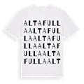 Altafulla ordlek t-shirt