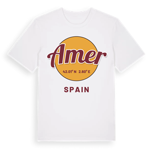 Amer cirkel t-shirt – ekologisk bomull t-shirt från Pinshirt