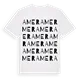 Amer ordlek t-shirt