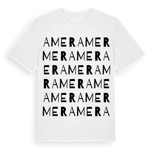 Amer ordlek t-shirt – ekologisk bomull t-shirt från Pinshirt