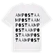 Amposta ordlek t-shirt