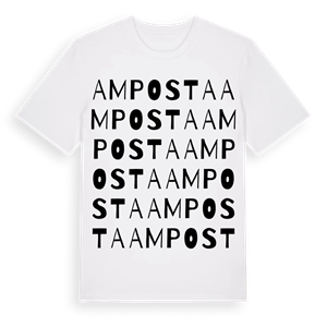 Amposta ordlek t-shirt – ekologisk bomull t-shirt från Pinshirt