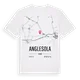 Anglesola karta t-shirt