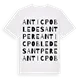 Antic Poble de Sant Pere ordlek t-shirt
