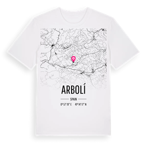 Arbolí karta t-shirt – ekologisk bomull t-shirt från Pinshirt