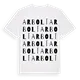 Arbolí ordlek t-shirt