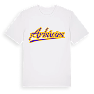 Arbúcies baseball t-shirt – ekologisk bomull t-shirt från Pinshirt