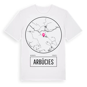 Arbúcies t-shirt – ekologisk bomull t-shirt från Pinshirt