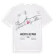 Arenys de Mar karta t-shirt