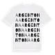 Argentona ordlek t-shirt