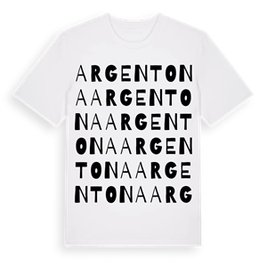 Argentona ordlek t-shirt – ekologisk bomull t-shirt från Pinshirt